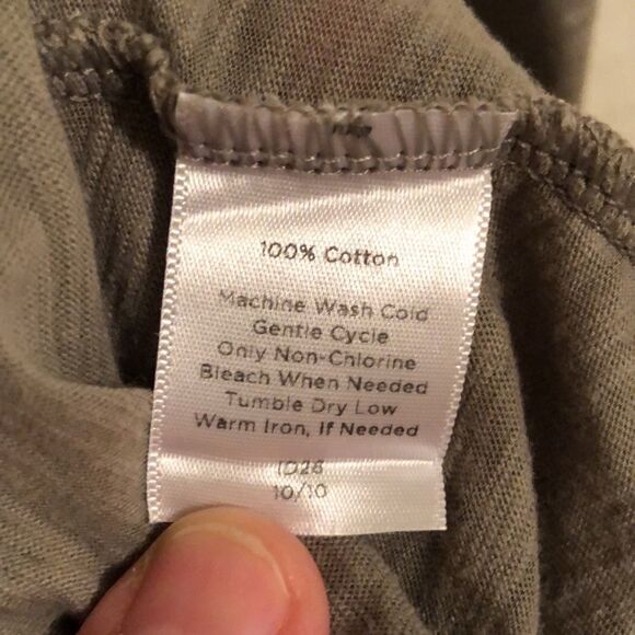 Talbots S Sage Green Button Front V Neck Knit Cardigan and XS Tank Set - Picture 10 of 13